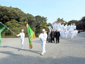 伊勢神宮献納行事 当日の様子