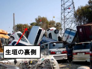 被害状況及び被災地での支援活動