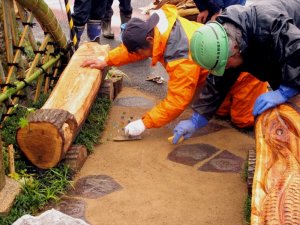 若林区東通仮設住宅 への支援活動