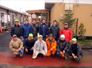 若林区東通仮設住宅 への支援活動