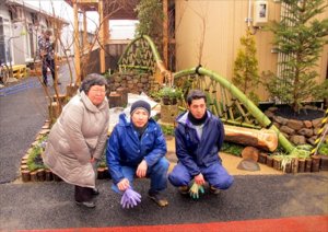 若林区東通仮設住宅 への支援活動