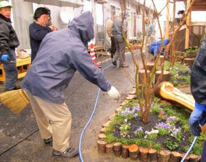 若林区東通仮設住宅 への支援活動